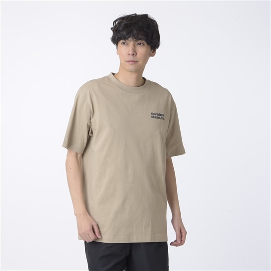 Athletics Flocked リラックス ショートスリーブTシャツ