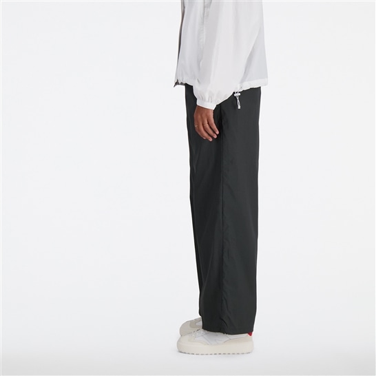 Shifted nylon pants