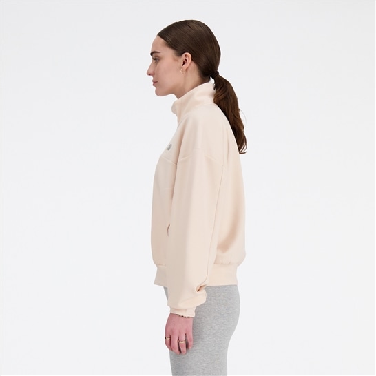 TECH KNIT OVERSIZE QUARTER ZIP