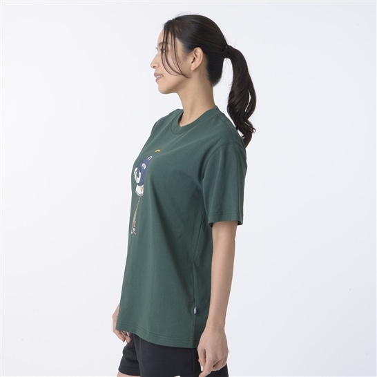 Athletics Tennis Style Relaxed Short Sleeve T-Shirt