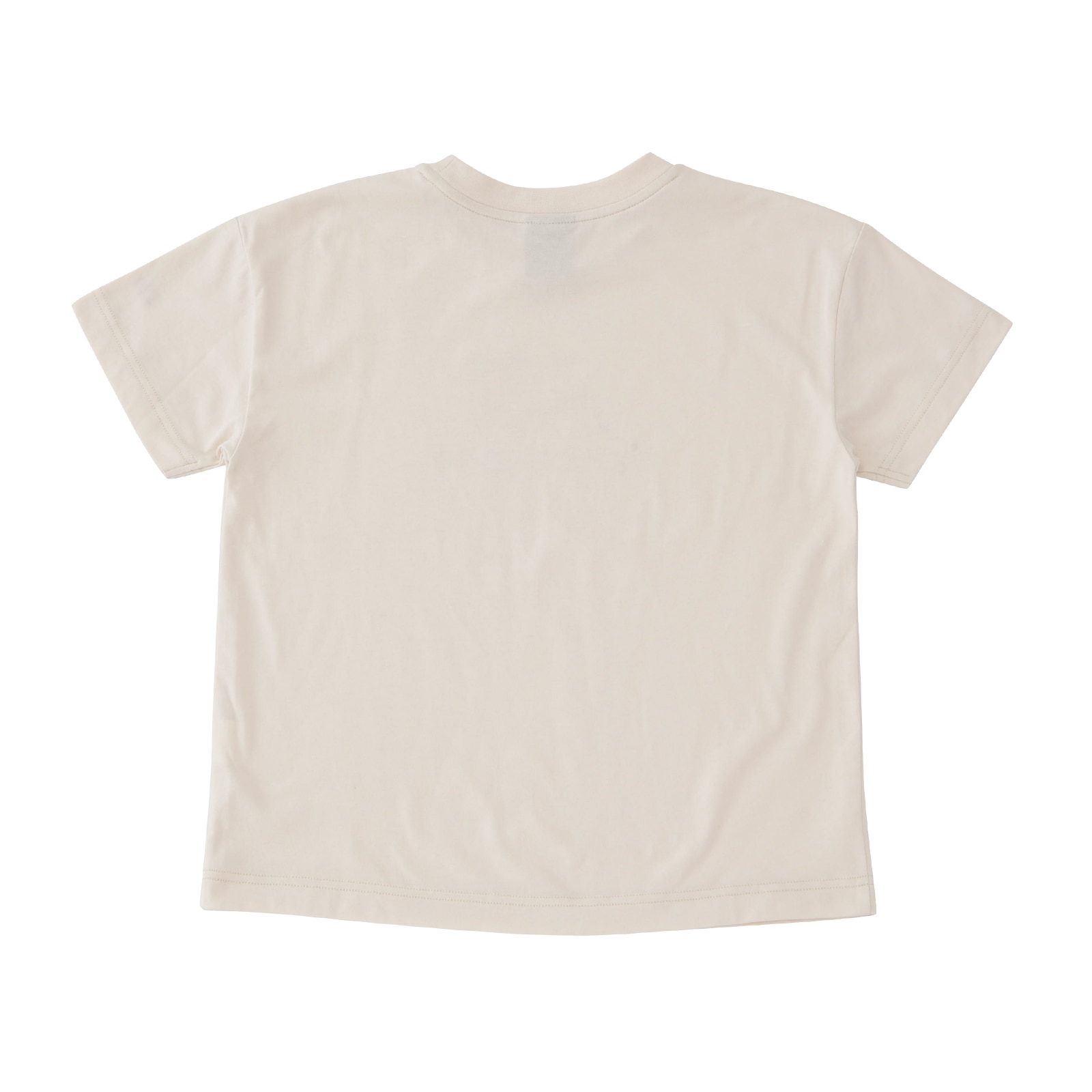 Moisture-wicking, quick-drying stacked logo short-sleeve T-shirt