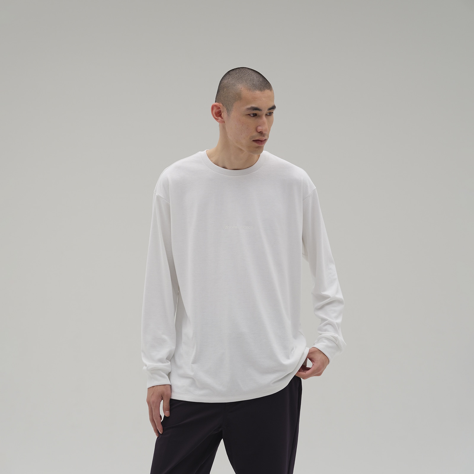 MET24 Basic Logo Long Sleeve Tee