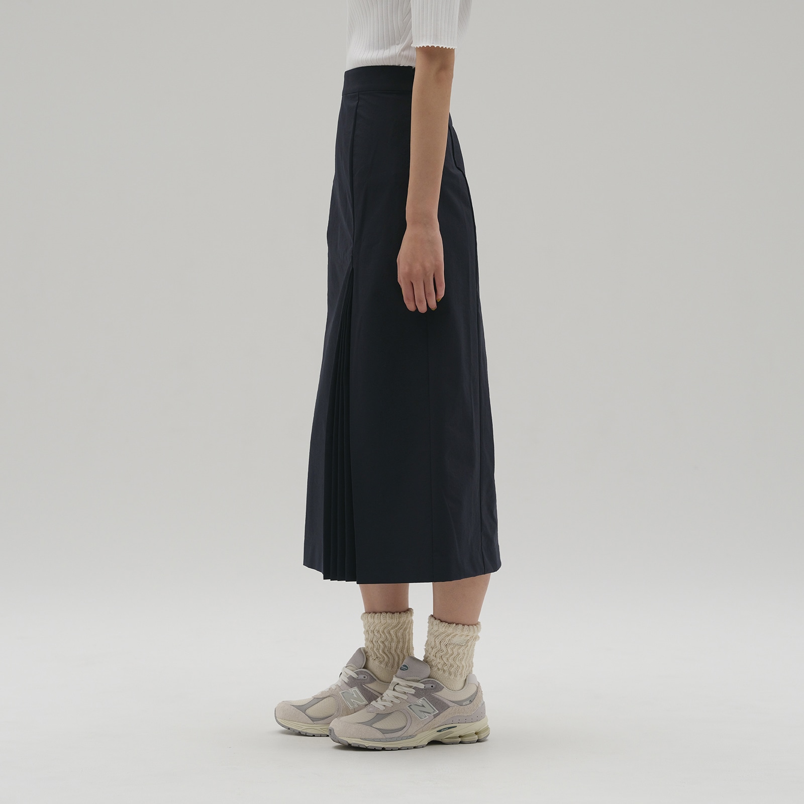 MET24 Straight Pleats Skirt