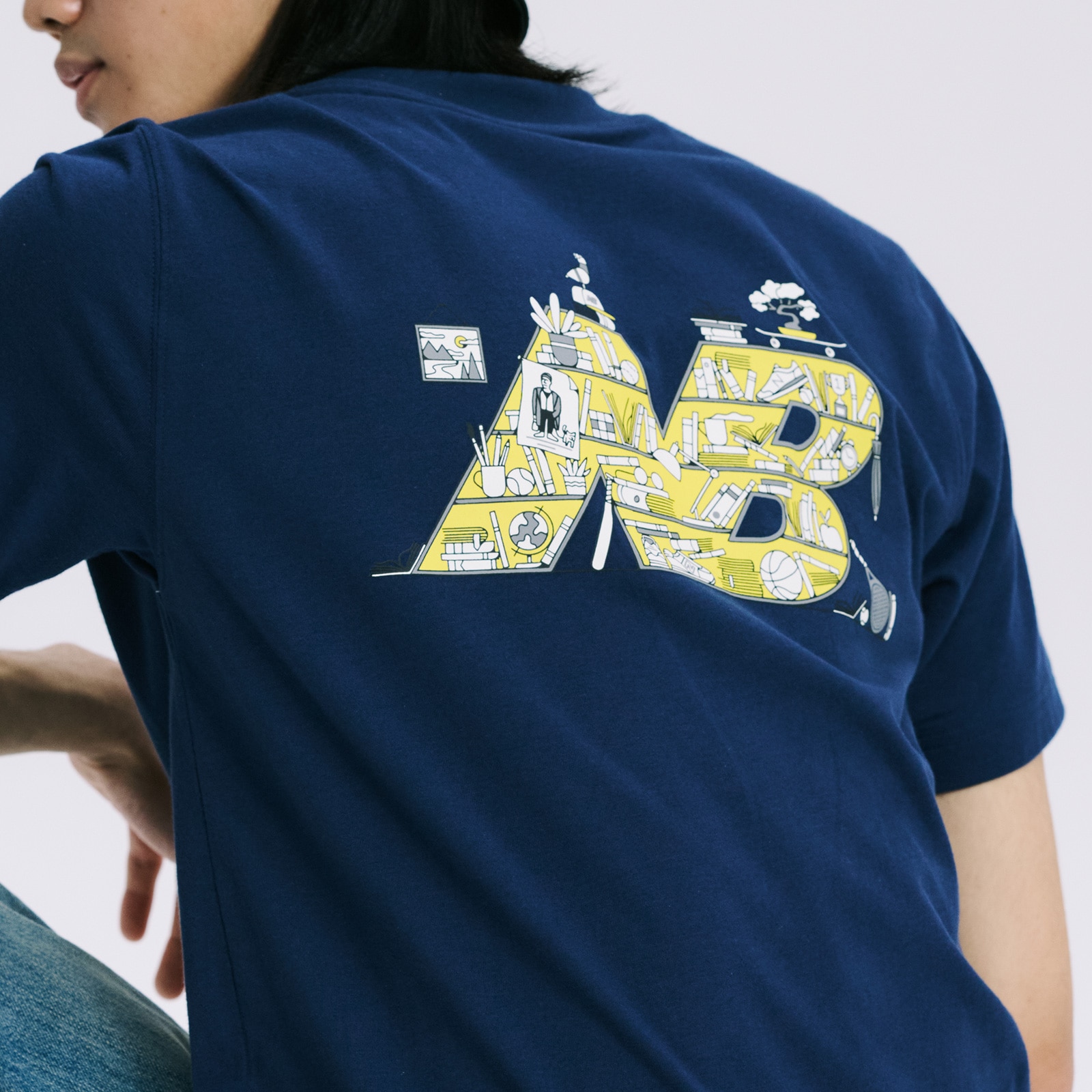 New Balance Bookshelf ショートスリーブTシャツ