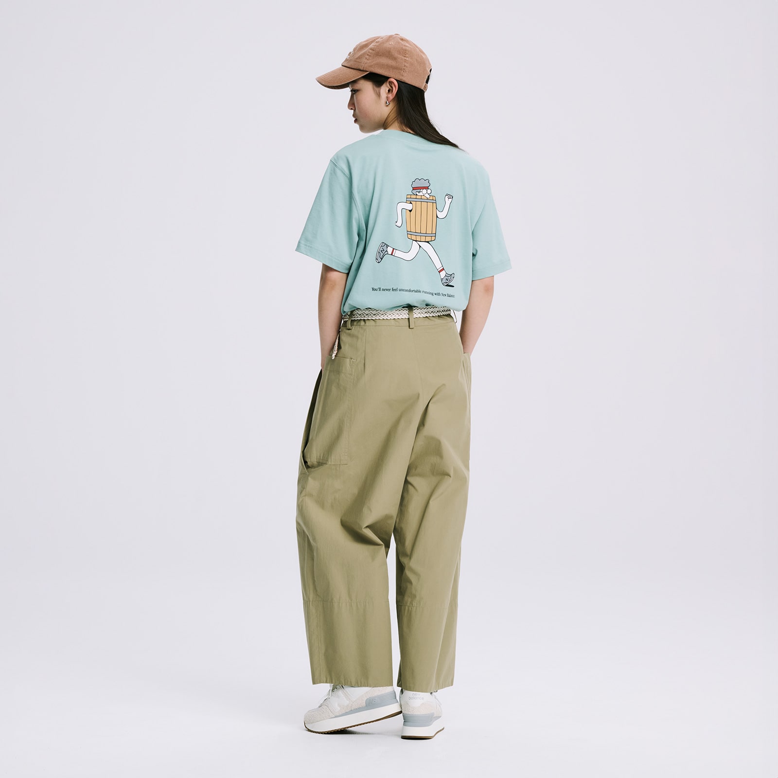 New Balance Barrel Runner ショートスリーブTシャツ