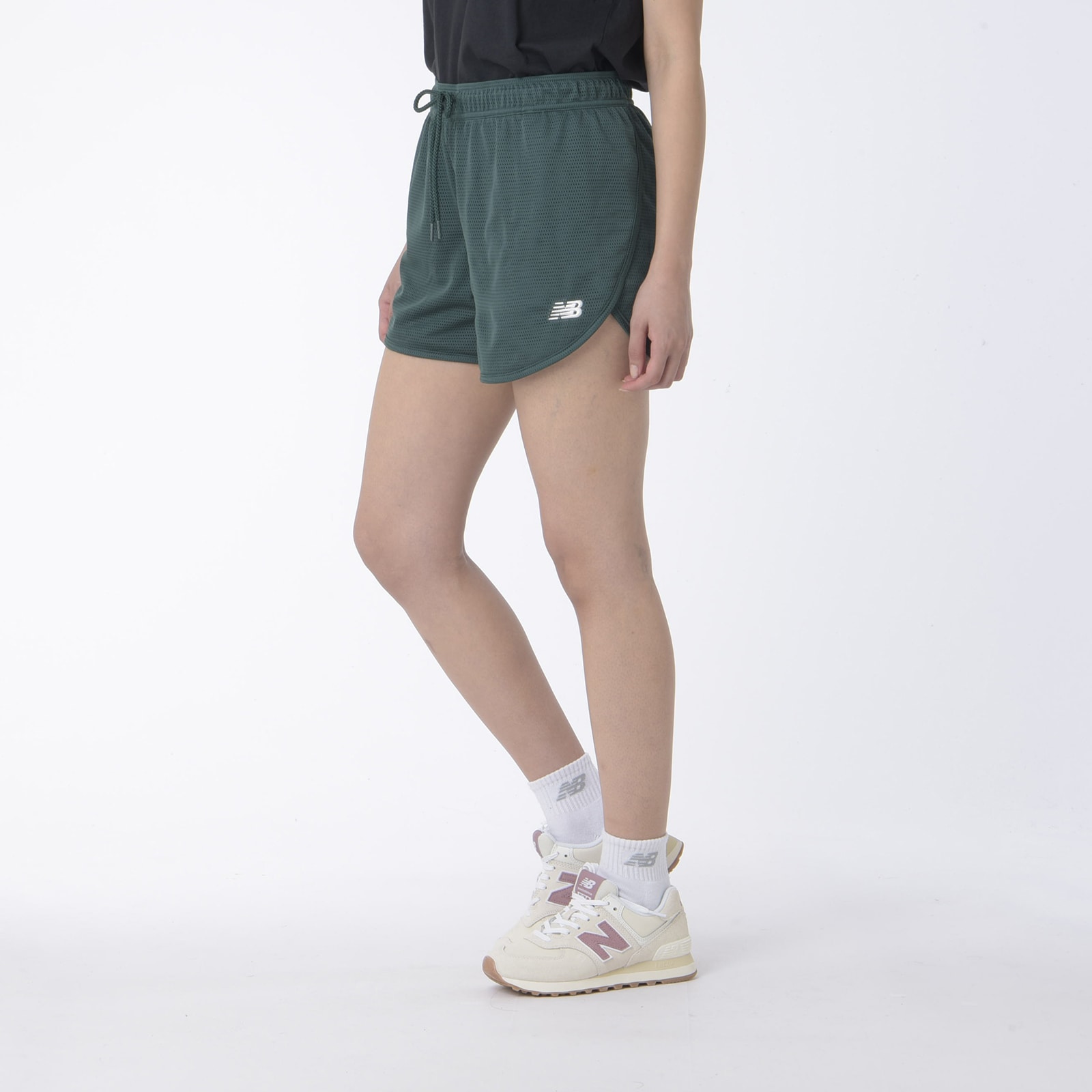 Athletics mesh shorts