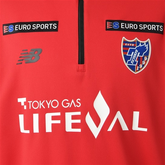 东京足球俱乐部暖身上衣半拉链