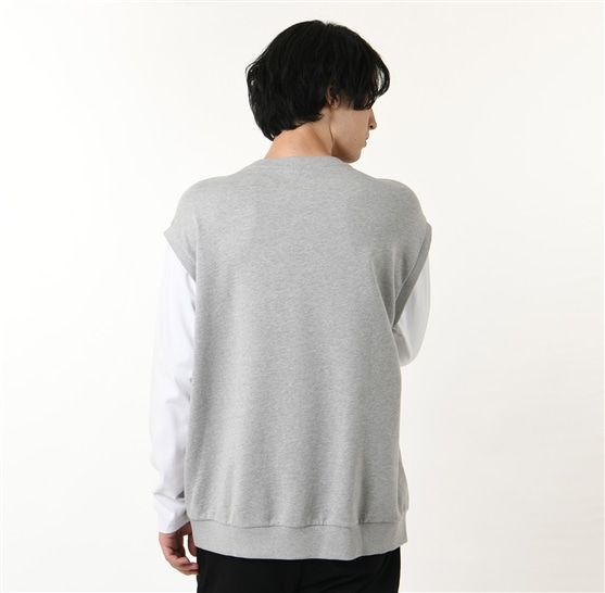 MFO Shoe Patch Layered Style Pullover