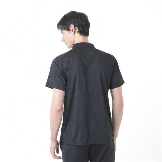 Black Out Collection Jacquard Polo Shirt