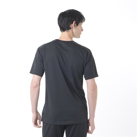 Black Out Collection Practice Shirt Short Sleeve Linear Logo