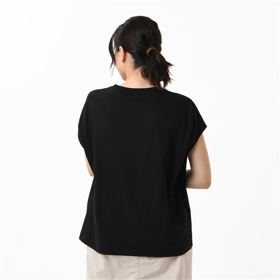Stacked Logo French Sleeve T-Shirt