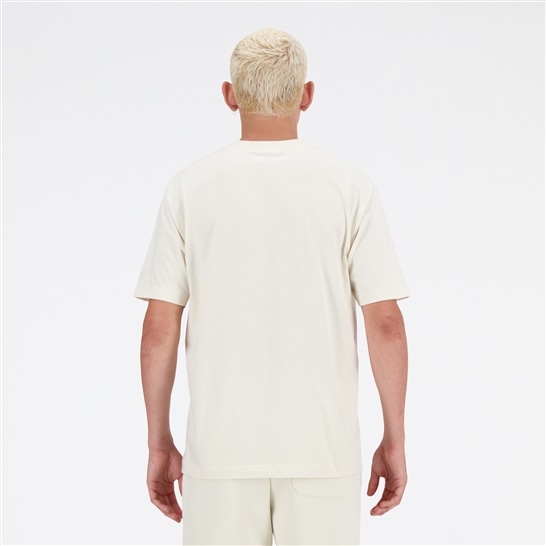 Shifted short sleeve T-shirt