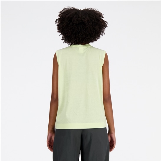 Shifted boxy tank top