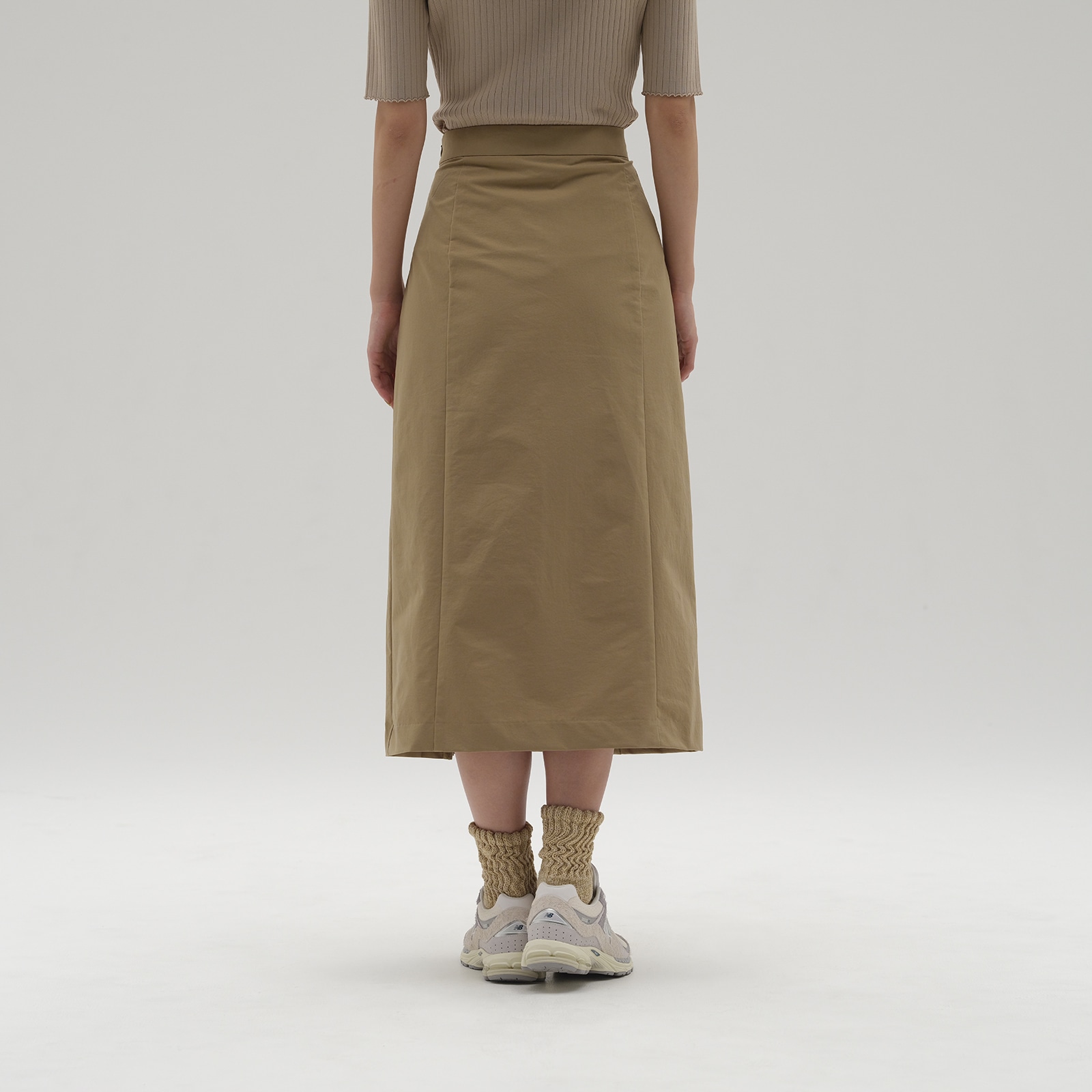 MET24 Straight Pleats Skirt