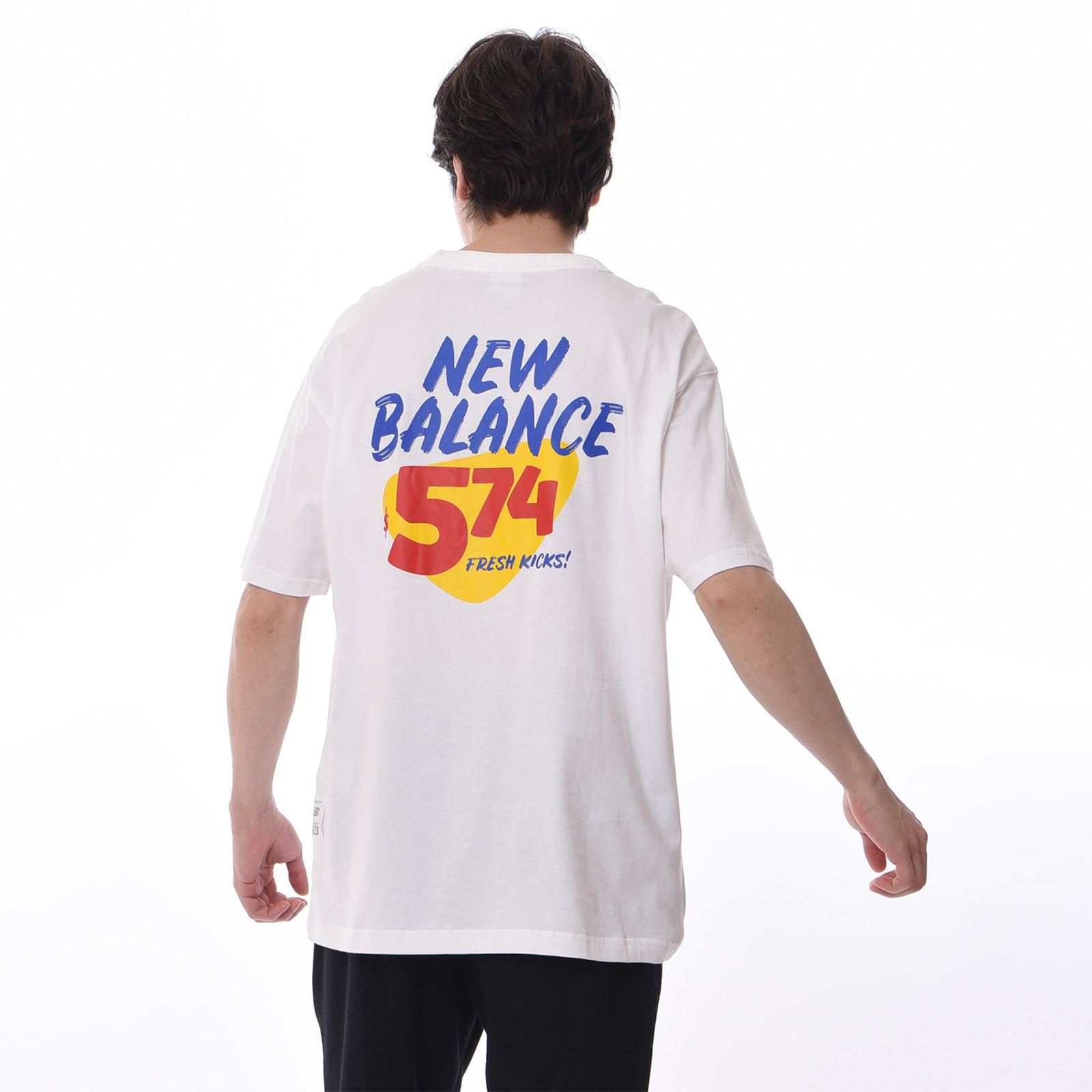 NB Essentials 574 짧은 슬리브 티셔츠