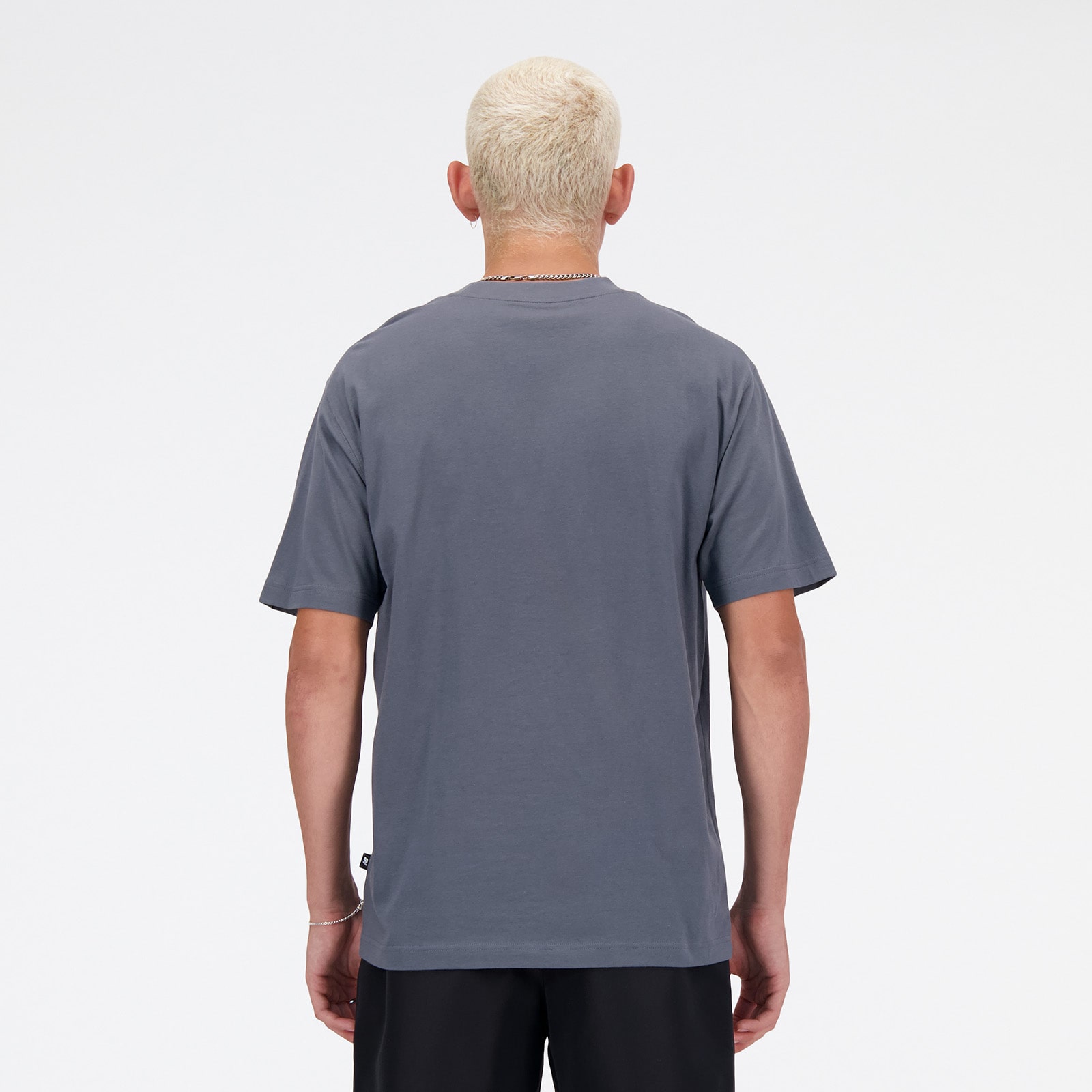 New Balance Linear Logo Relaxed Short Sleeve T-Shirt