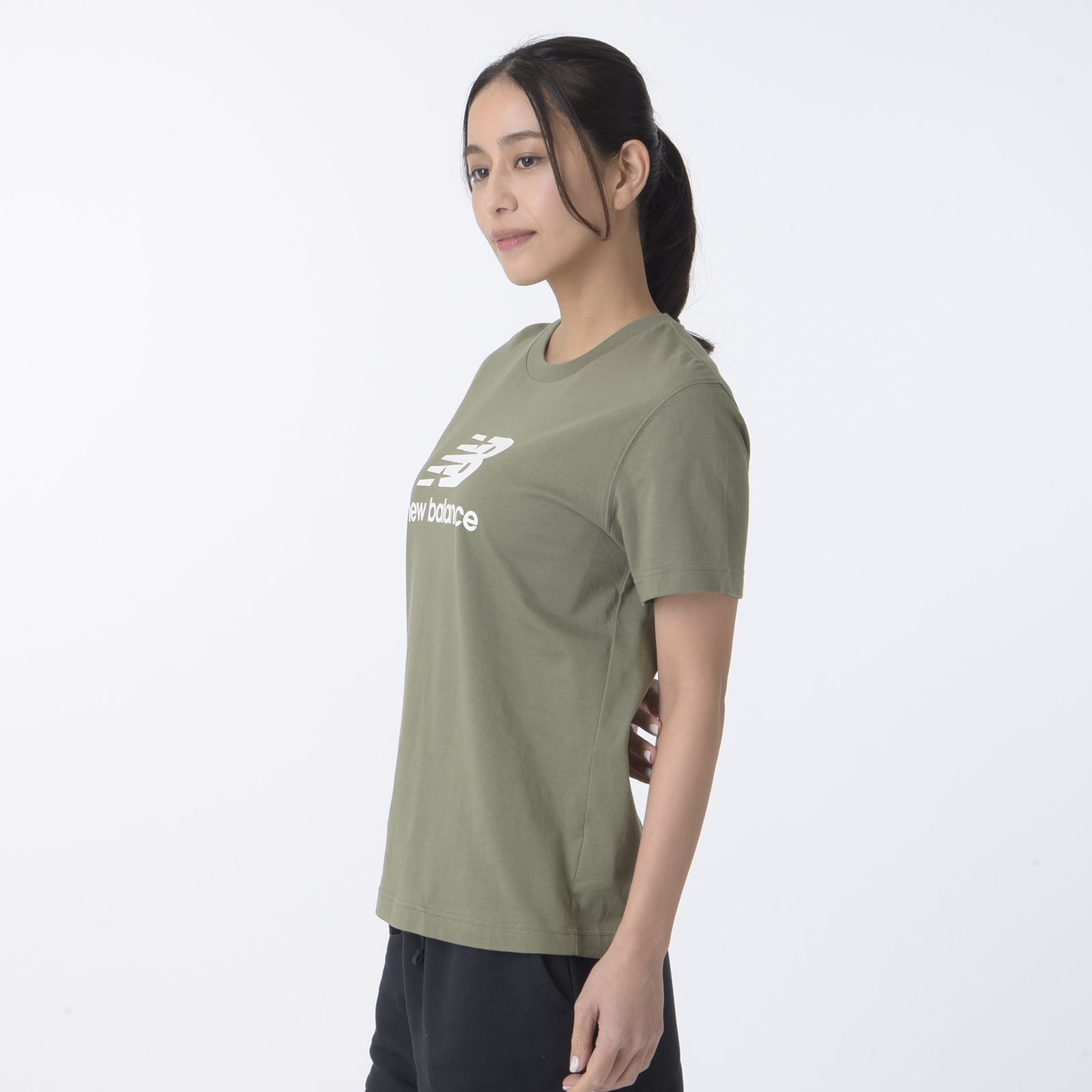 Sport Essentials Stacked Logo Short Sleeve T-Shirt