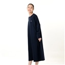 MFO 여성 슈 와펜 롱 슬리브 티셔츠 드레스