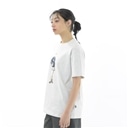 Athletics Tennis Style Relaxed Short Sleeve T-Shirt