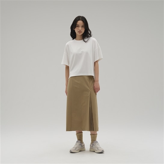 MET24 Straight Pleats Skirt