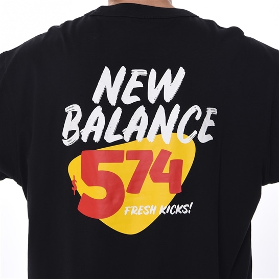 NB Essentials 574 짧은 슬리브 티셔츠