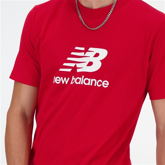 New Balance Stacked Logo 短袖 T 恤