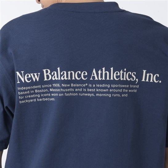 Athletics Flocked リラックス ショートスリーブTシャツ