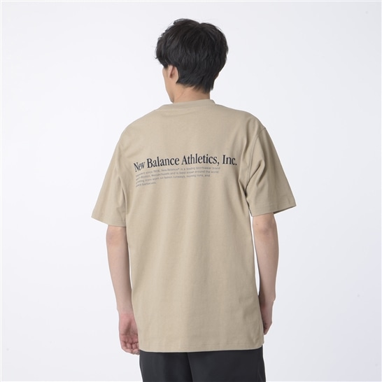 Athletics Flocked リラックス ショートスリーブTシャツ