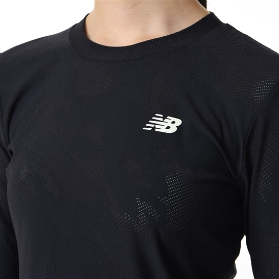 Q Speed 자카드 쇼트롱 슬리브 T셔츠
