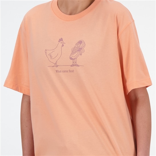 New Balance Chicken Or Shoe Relaxed Short Sleeve T-Shirt