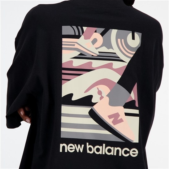 New Balance Triathlon オーバーサイズ ショートスリーブTシャツ