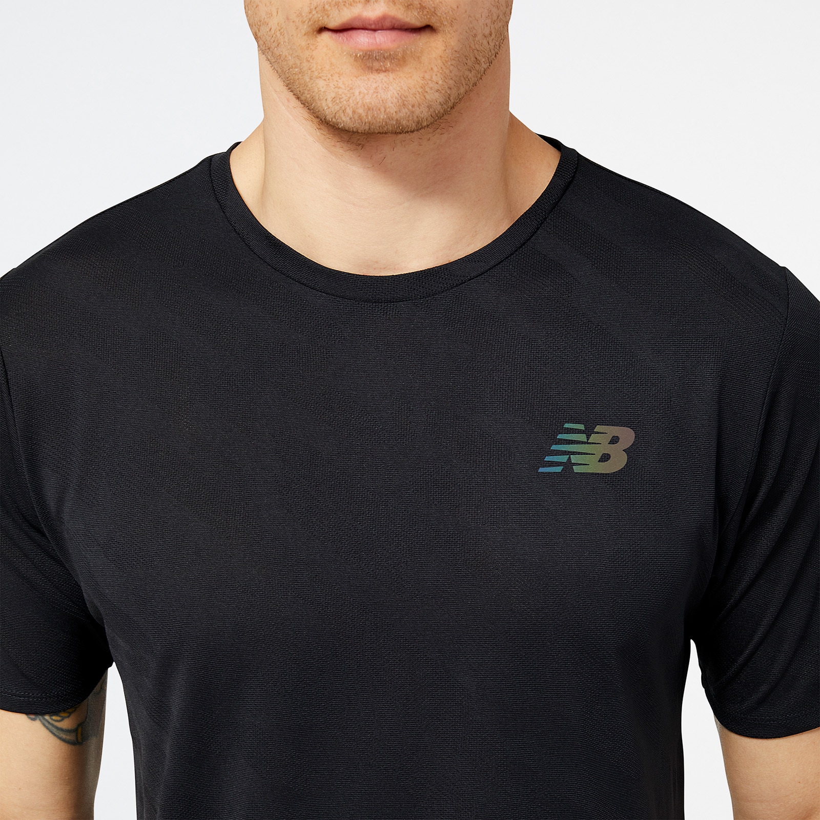 Q Speed 자카드 쇼트 슬리브 T셔츠