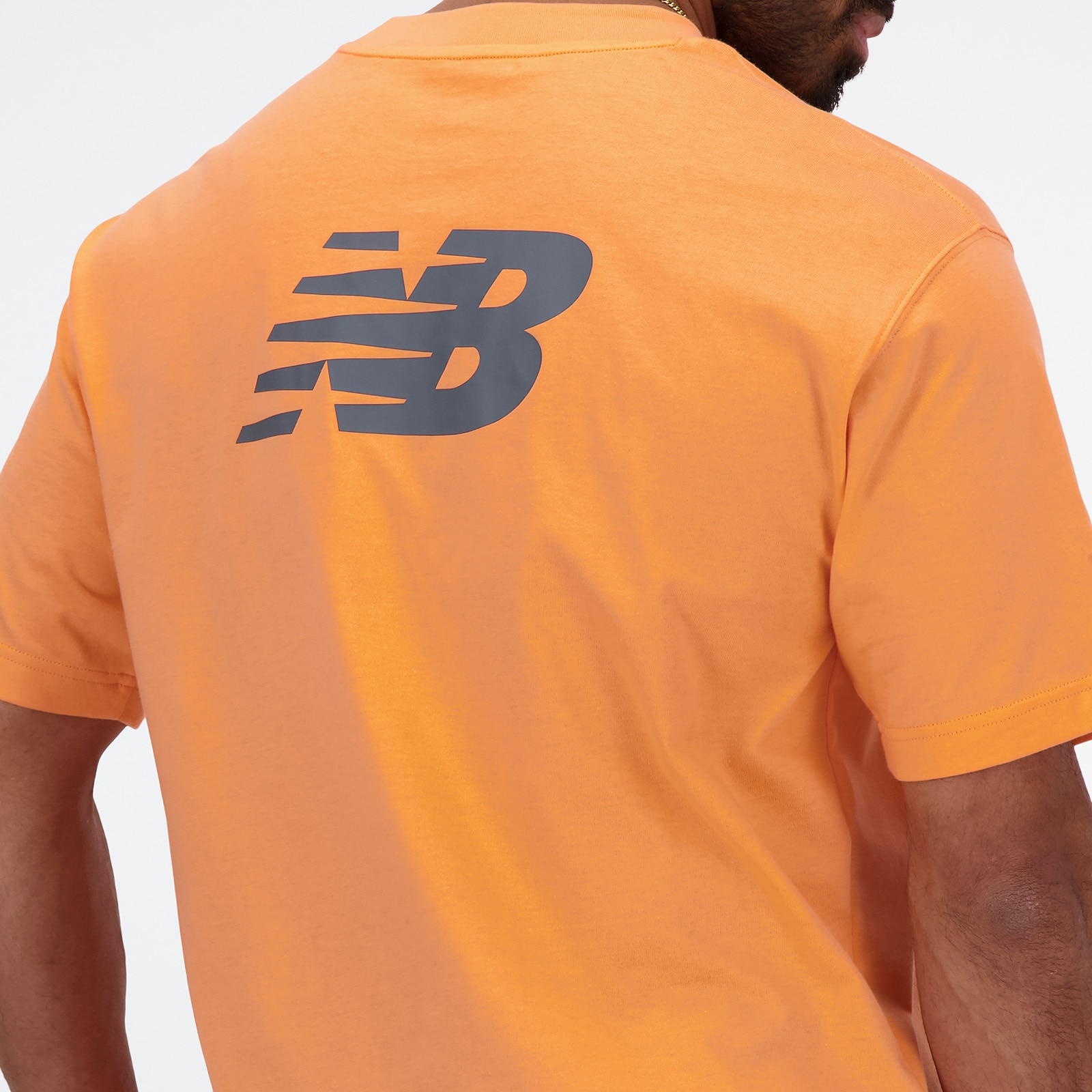 New Balance Logo 릴렉스 쇼트 슬리브 T셔츠