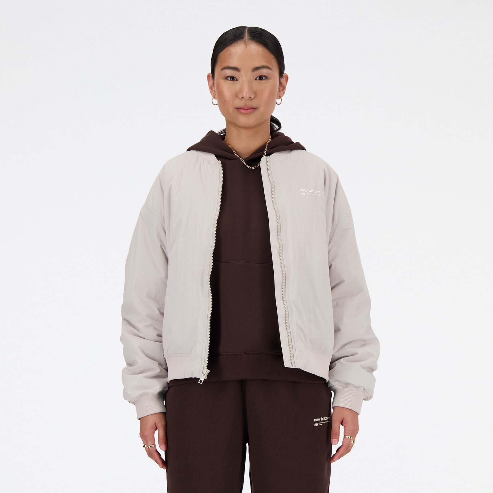 Linear Heritage Woven Bomber Jacket