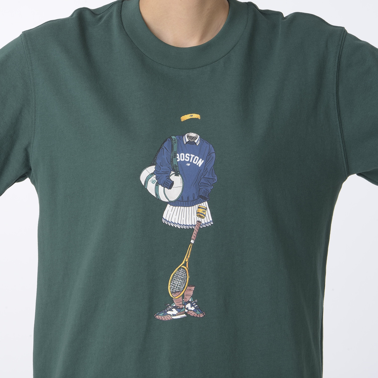 Athletics Tennis Style リラックス ショートスリーブTシャツ