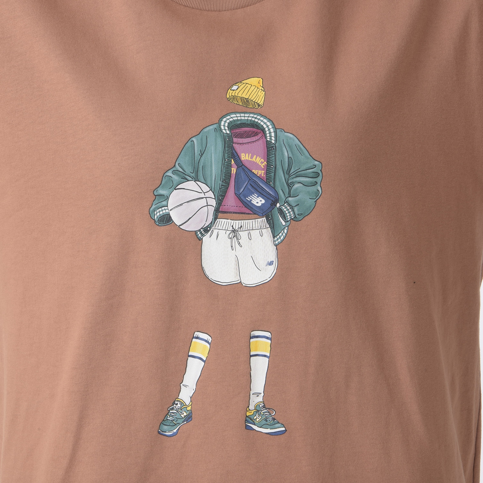 Athletics Basketball Style リラックス ショートスリーブTシャツ