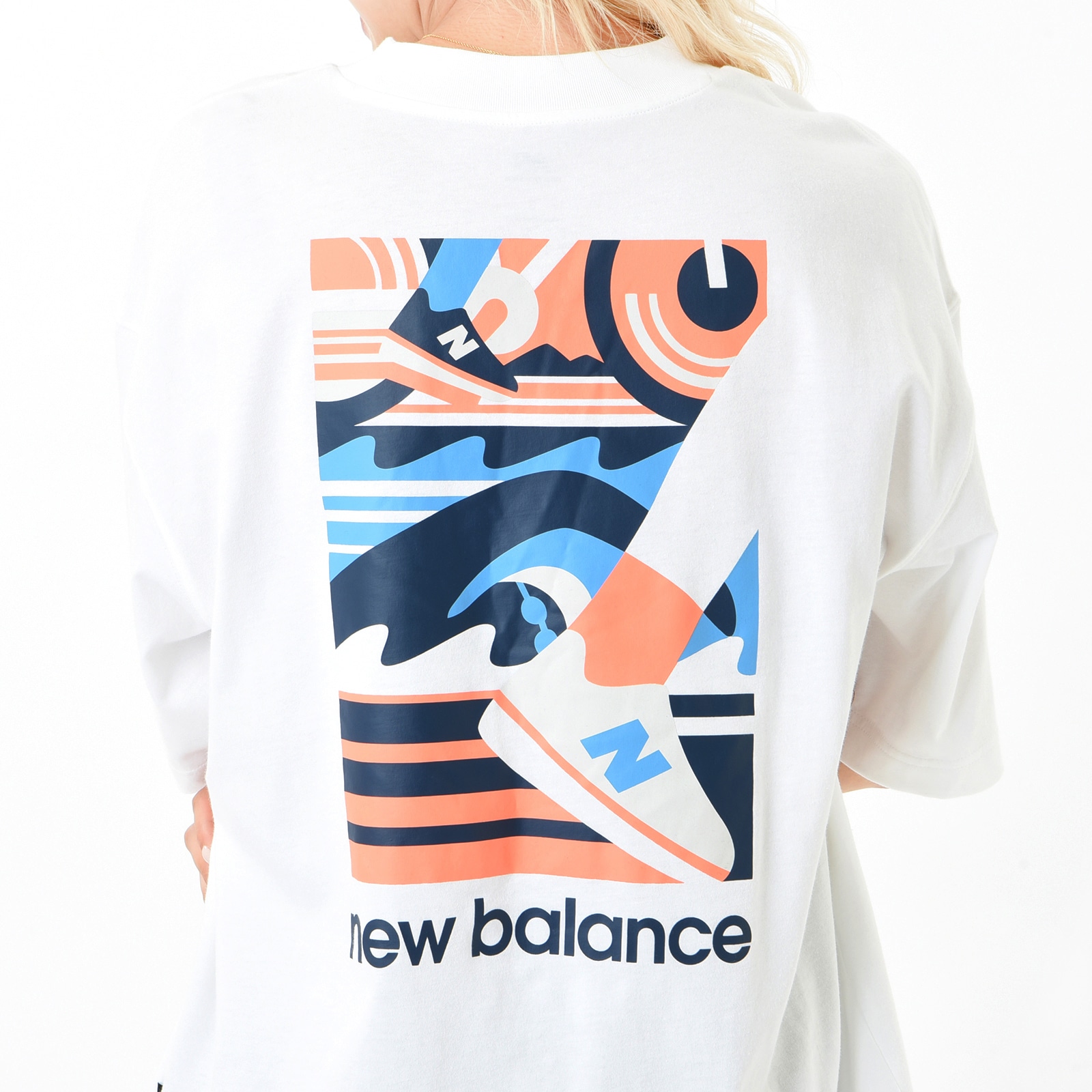 New Balance Triathlon オーバーサイズ ショートスリーブTシャツ