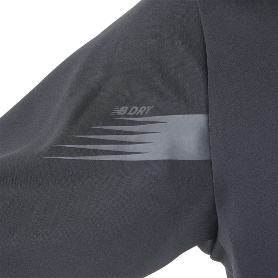 Black Out Collection Warm Up Performance Top Half Zip