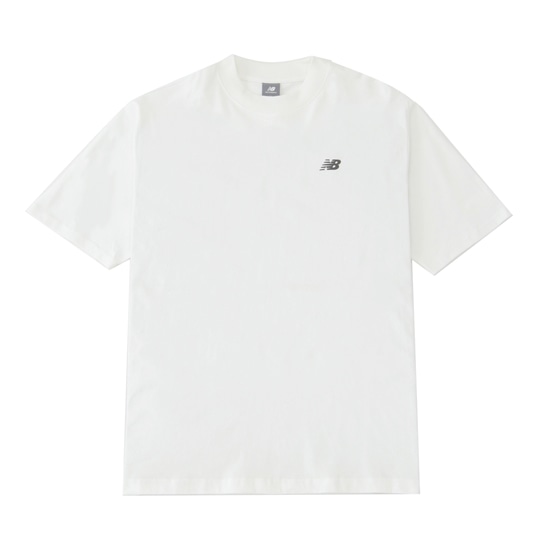 Shifted oversized short sleeve T-shirt