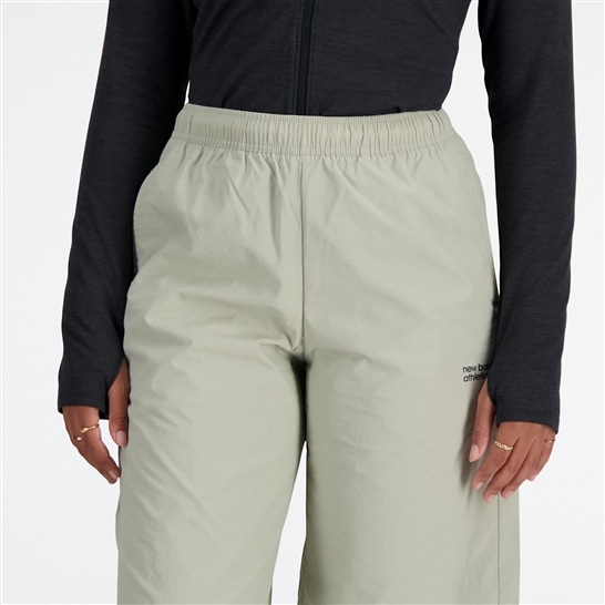 Shifted nylon pants