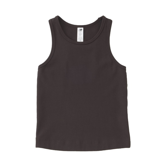 Linear Heritage Rib Knit Racer Tank