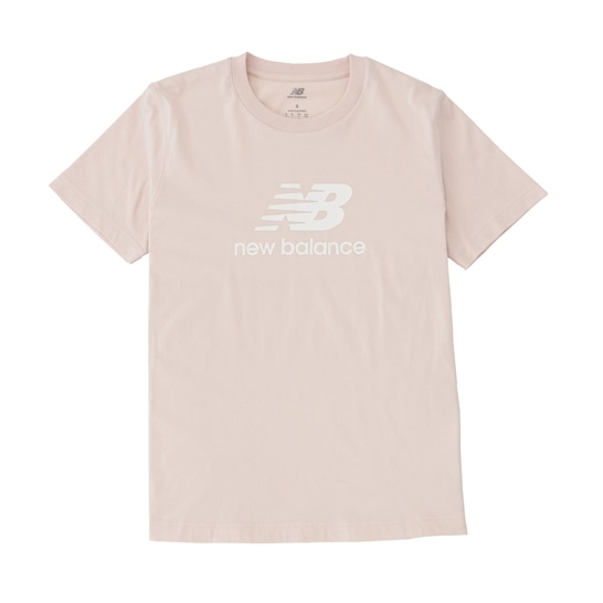 Sport Essentials Stacked Logo 짧은 슬리브 티셔츠