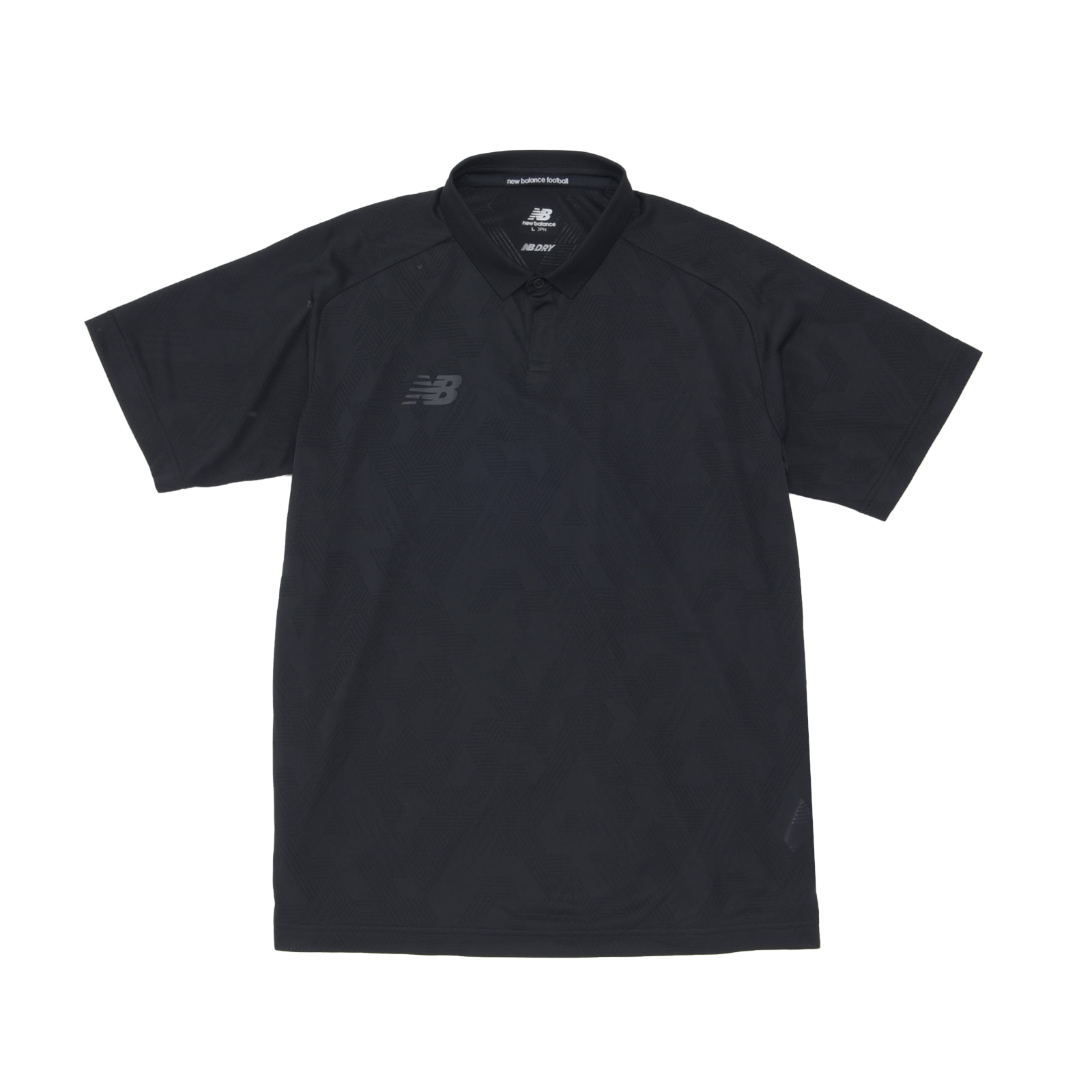 Black Out Collection Jacquard Polo Shirt