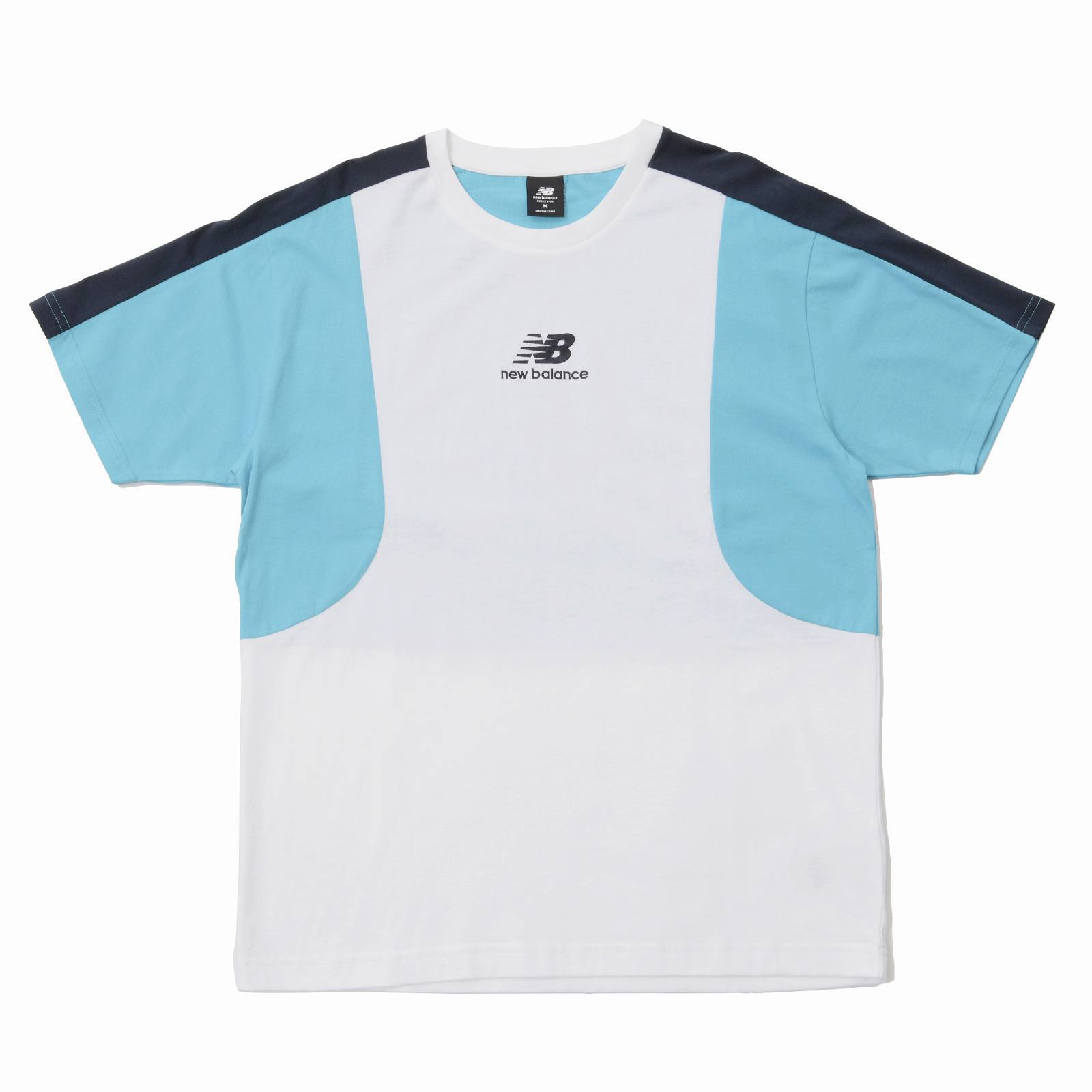 NB Athletics カラーブロックTシャツ