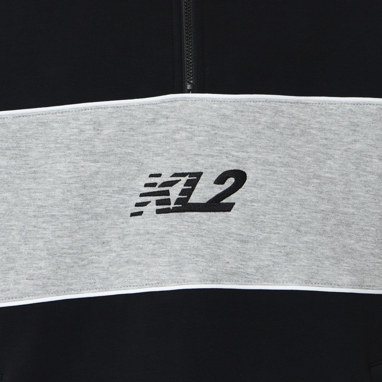 KL2 ハーフジップ　スウェット ラグビーシャツ