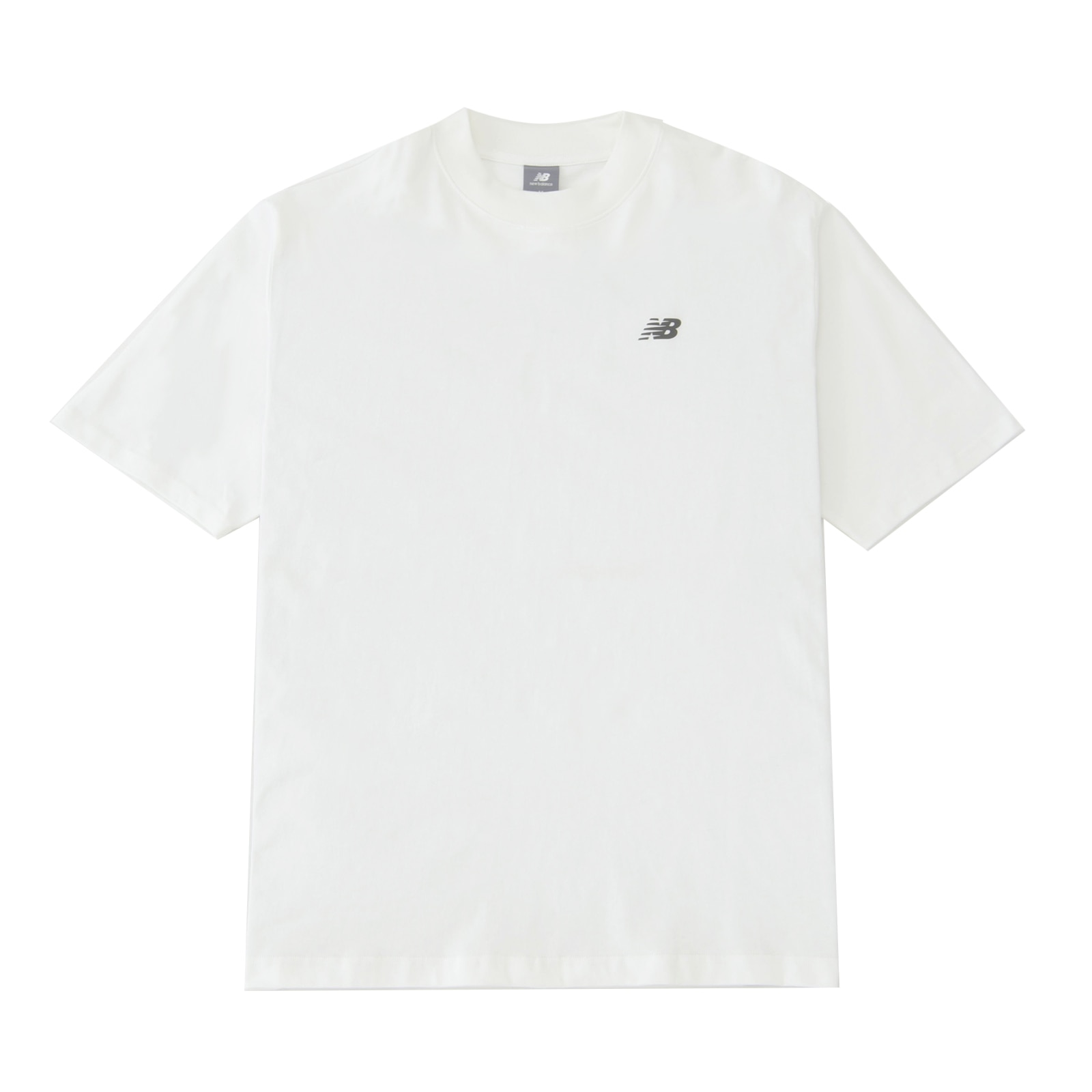 Shifted oversized short sleeve T-shirt