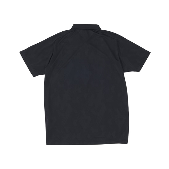 Black Out Collection Jacquard Polo Shirt