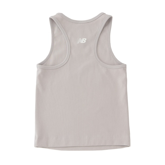 Linear Heritage Rib Knit Racer Tank