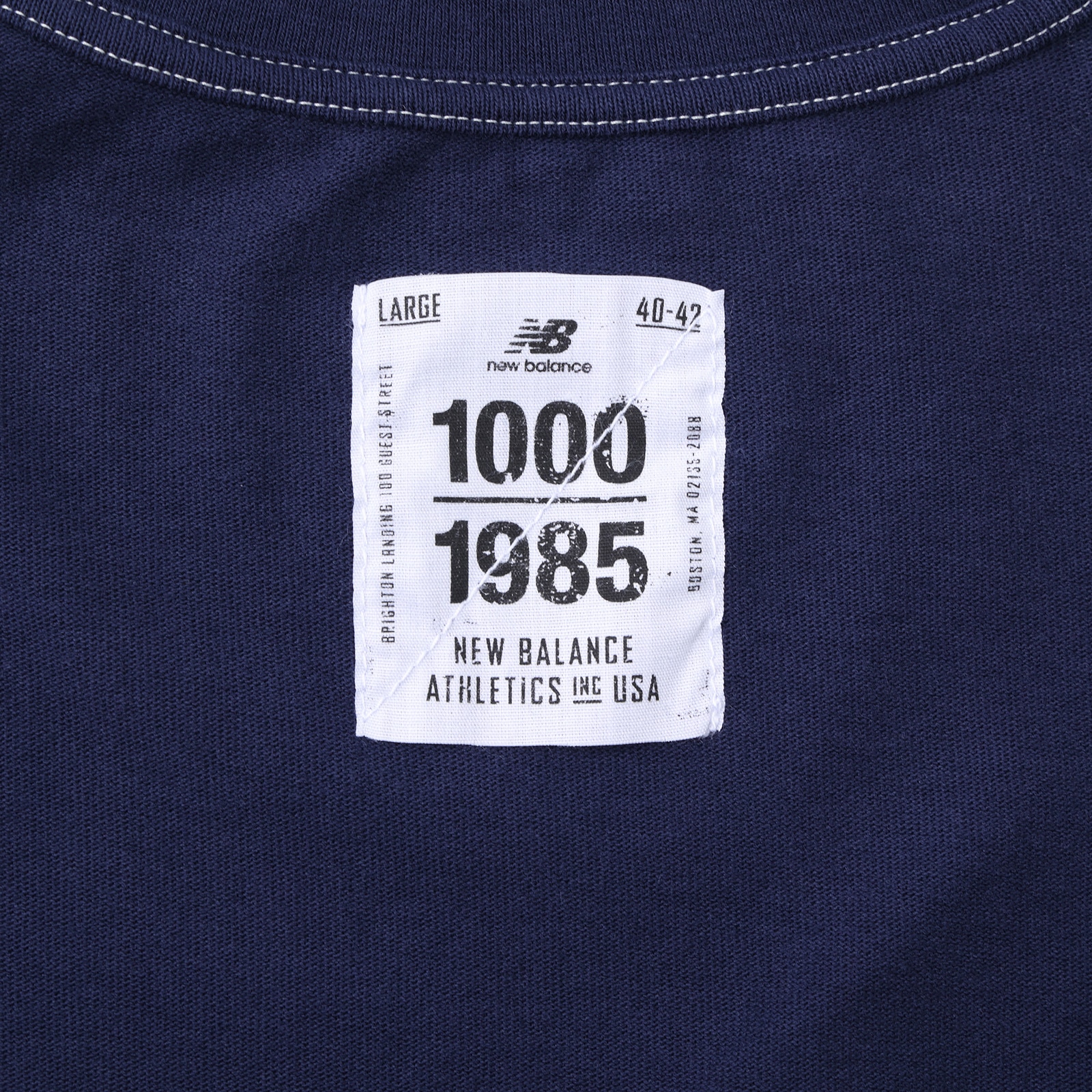 1000 롱 슬리브 티셔츠 레귤러 피트