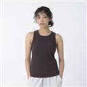 Linear Heritage Rib Knit Racer Tank